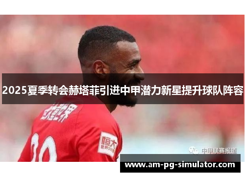 2025夏季转会赫塔菲引进中甲潜力新星提升球队阵容 2025夏季转会赫塔菲引进中甲潜力新星提升球队阵容